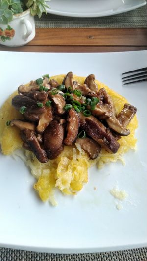 Este prato custou R$ 70,00 at Fruto da Serra Shiitake in Cunha