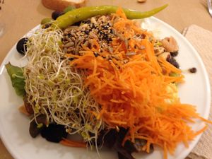 Del buffet at El Buffet Verd in Barcelona