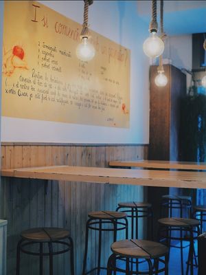 Interior at El Buffet Verd in Barcelona