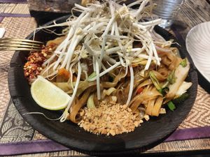 Pad Thai #Veganuary at The Diversity Restaurant in Christchurch