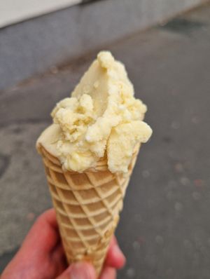 Vanilleeis at Cocoa's Bistro in Bad Mergentheim