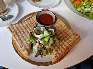 Sandwich at Cocoa's Bistro in Bad Mergentheim