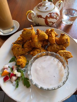 Pakora at Cocoa's Bistro in Bad Mergentheim