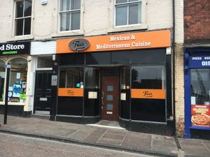 Outside  at Tia's Mexican and Mediterranean Restaurant in Durham