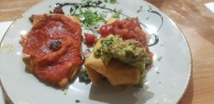 Mexican Platter (vg) at Tia's Mexican and Mediterranean Restaurant in Durham