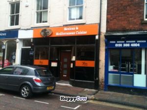 Exterior at Tia's Mexican and Mediterranean Restaurant in Durham