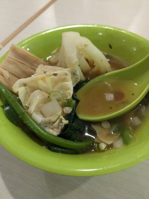 Veggie soup at Lemongrass Hotpot  in Davie