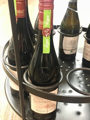 Vegan wine  at Sunflower Cafe in Mobile