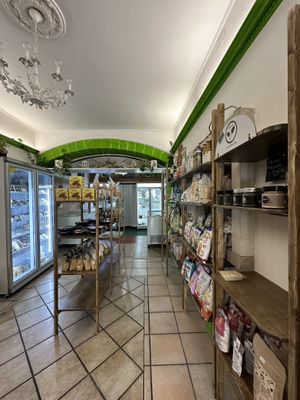 Interior shot of the store  at SardegnaVeg  in Cagliari