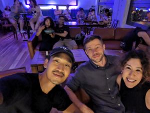 Not just a place for daytime cafe & eating. We're a venue that hosts many great evening events, the best bands come through here. Drinks & of course plant-base bites. at LANG3 in Da Nang