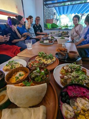 Regular food testing with our team to have deeper understanding of our menu, in turn improving customer service, and creating a genuine experience. at LANG3 in Da Nang