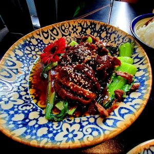 Best vegan duck ever at Toh Thong in Frankfurt