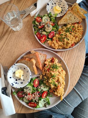 Breakfast at Jemy Kremy in Lodz