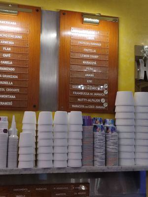 Vegan flavours at Heladería Scannapieco in Buenos Aires