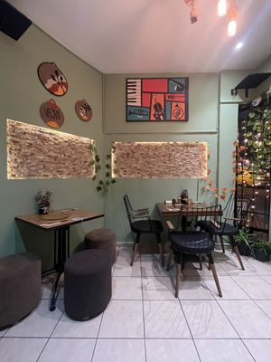 Cosy restaurant   at Asian Vegan Kitchen in Istanbul