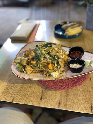 Pad Thai  at Asian Vegan Kitchen in Istanbul