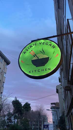   at Asian Vegan Kitchen in Istanbul
