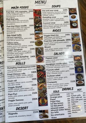   at Asian Vegan Kitchen in Istanbul