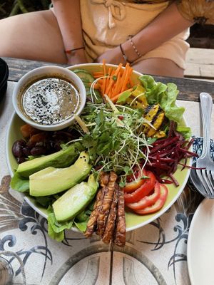 Buddha bowl  at Earth Tone in Pai