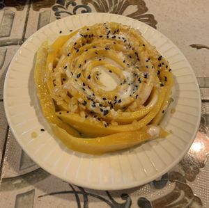 Mango sticky rice   at Earth Tone in Pai