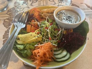 Buddha bowl  #Veganuary at Earth Tone in Pai