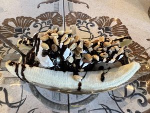 Banana split  #Veganuary at Earth Tone in Pai
