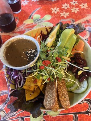 Buddha bowl  at Earth Tone in Pai