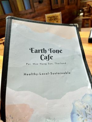 Menu   at Earth Tone in Pai