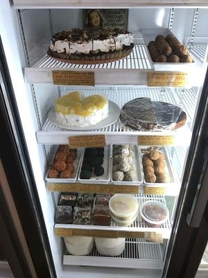 their snacks (mostly vegan)  at Earth Tone in Pai