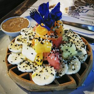 waffles  at Earth Tone in Pai