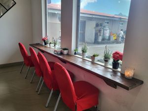 Interior at Ruby Red Cafe in Tafuna