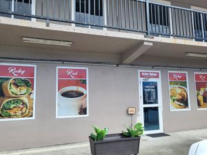 Exterior at Ruby Red Cafe in Tafuna