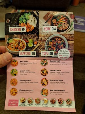  at Bee's Thai kitchen in Narberth