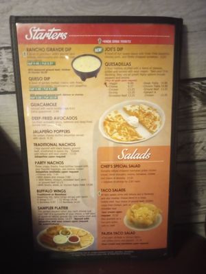 Page 2 at Rancho Grande Cantina in Liberty