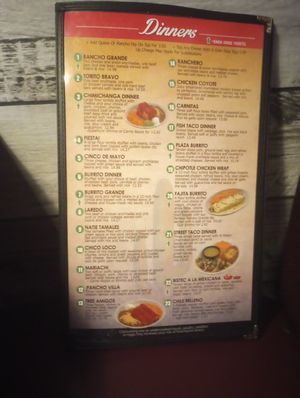 Page 4 at Rancho Grande Cantina in Liberty