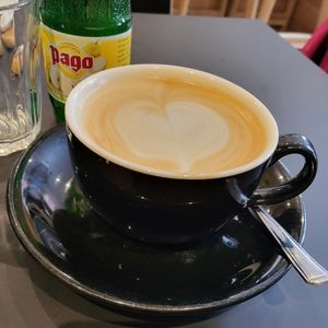 Oat Dirty Chai at Bold Street Coffee in Manchester