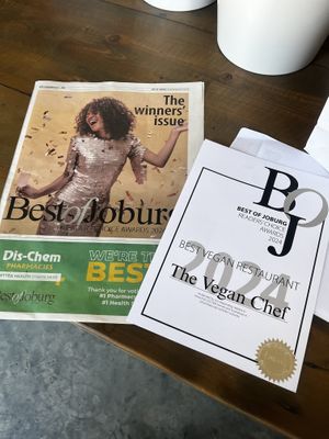   at The Vegan Chef - Fourways @Mohavi in Johannesburg