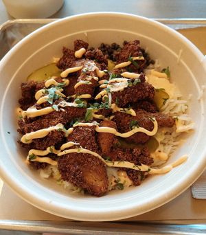 Fried Shouk'n Bowl at Shouk - Georgetown in Washington