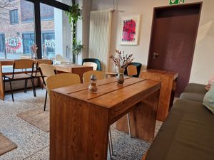 Sitzplätze innen at Maria Café in Hamburg