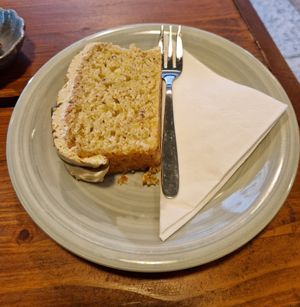 Pistachio Lemon Cake at Maria Café in Hamburg