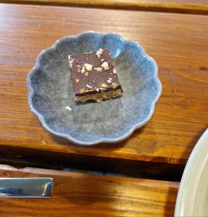 Haselnuss Schoko Bite at Maria Café in Hamburg