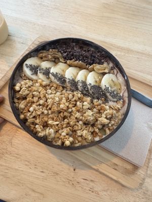 Snickers smoothie bowl  at PLANT SHACK - Santa Catalina in Mallorca