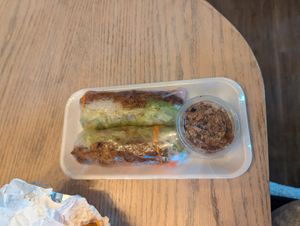 Vegan salad rolls 3/5 at Banh mi Zon - BMZ  in Sherwood Park