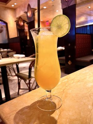 Tropical ginger cooler mocktail   at The Cheesecake Factory in Dallas