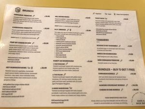 Vega options clearly labelled  at Hill House Cafe in Auckland