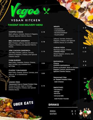  at Vegos Vegan Kitchen in Miami Beach