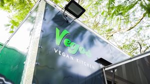  at Vegos Vegan Kitchen in Miami Beach