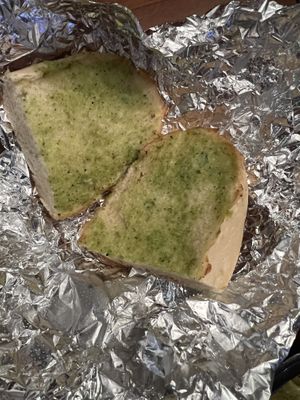 Vegan Garlic Breadd  at Veggie Crust in Norwood