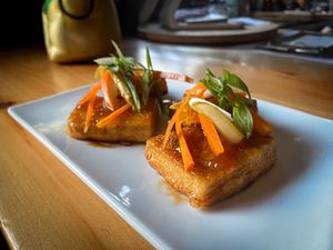 Steak DOFU  at Yama-No-kami Pub Japonais in Mont-tremblant