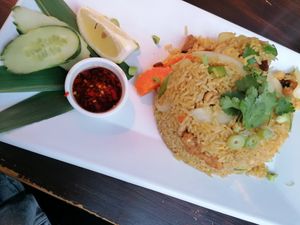 Pineapple fried rice at SA•WAD•DEE in Gran Canaria